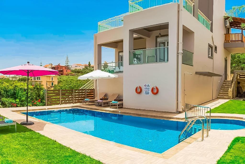Villa Panagiotis Chania Daratsos ภายนอก รูปภาพ