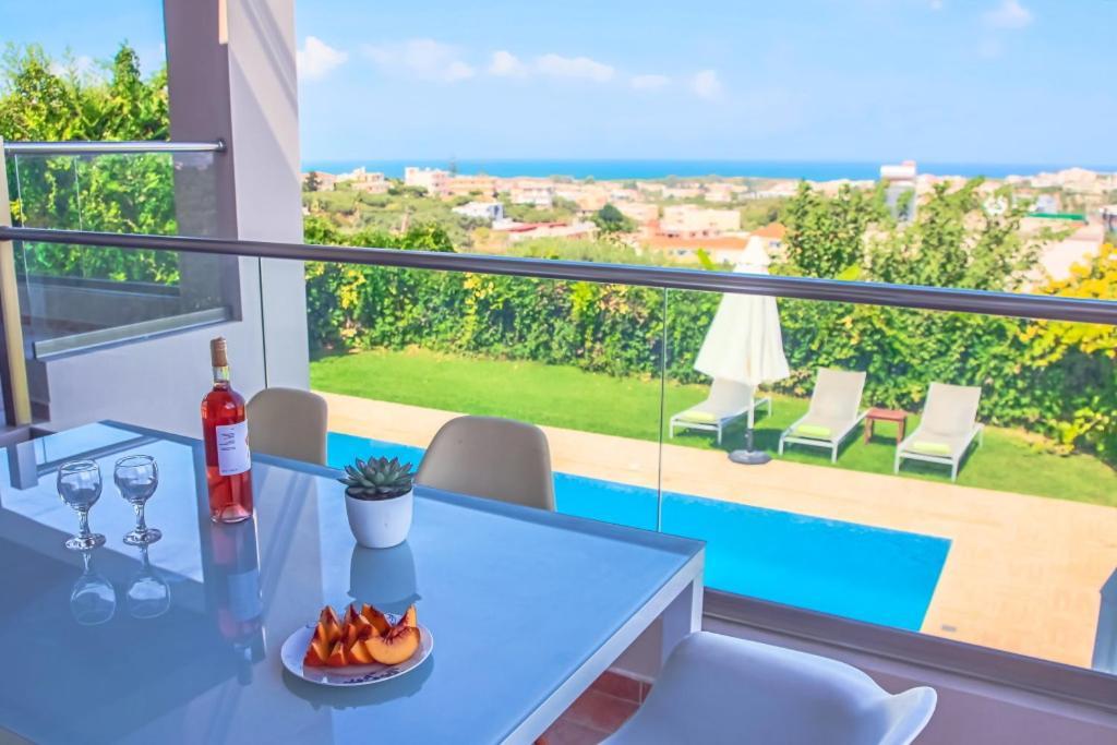 Villa Panagiotis Chania Daratsos ภายนอก รูปภาพ